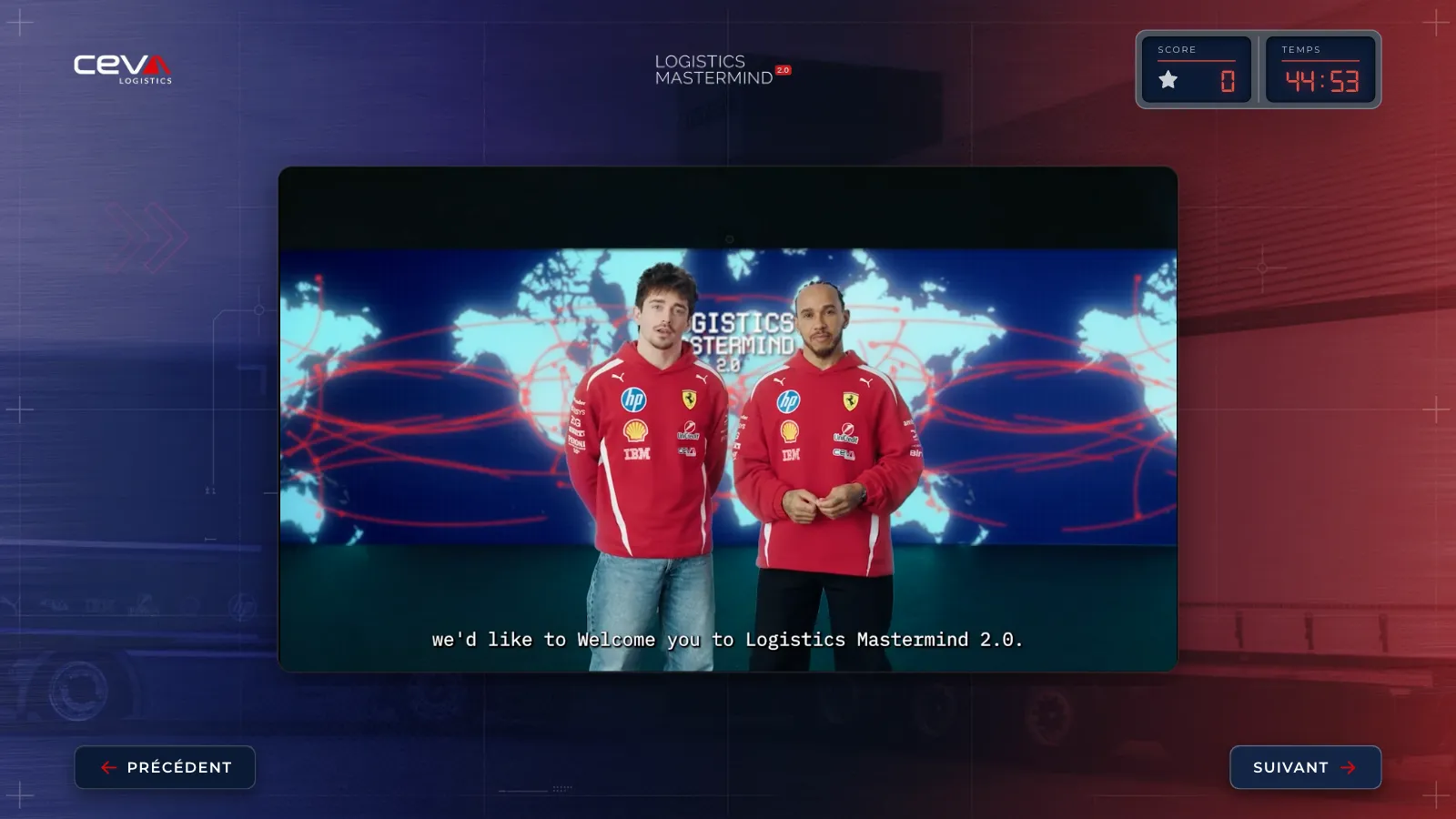 The drivers' video