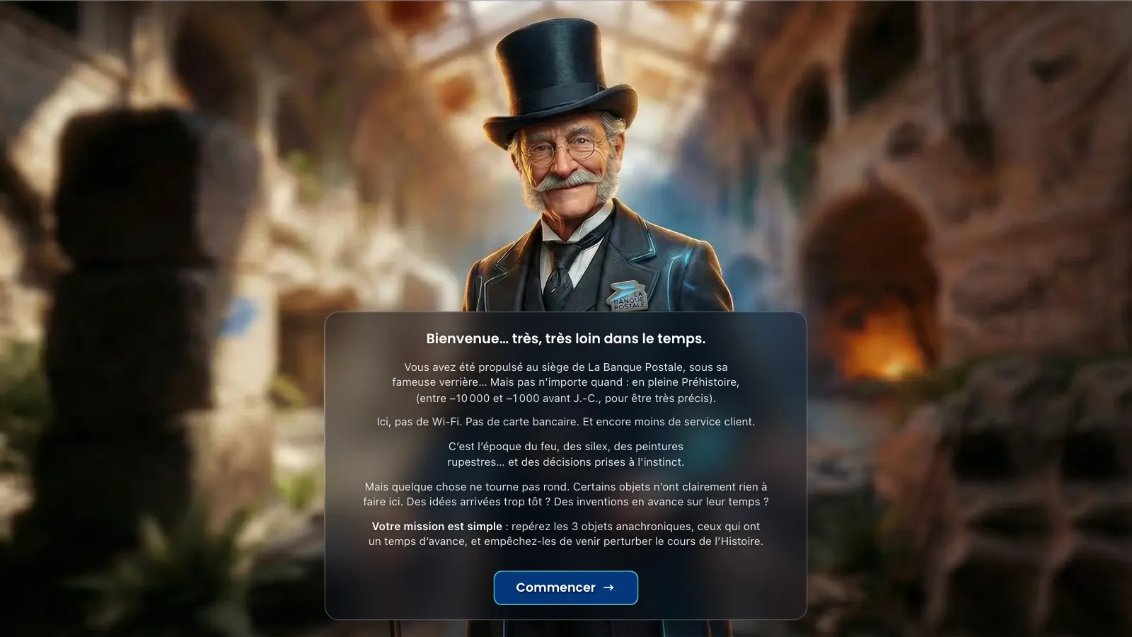 The time traveller's welcome