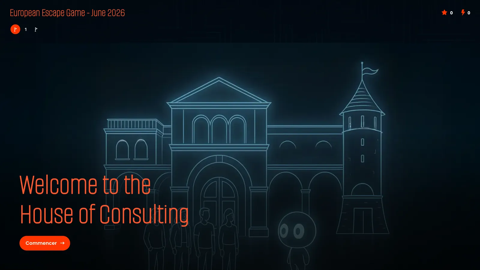 The House of Consulting's entrance