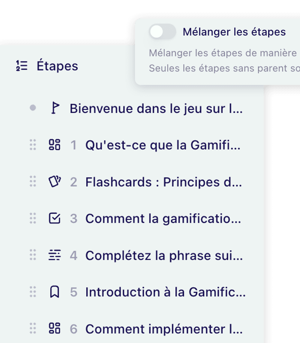 Les éléments de jeu au cœur de l’expérience Ludiz